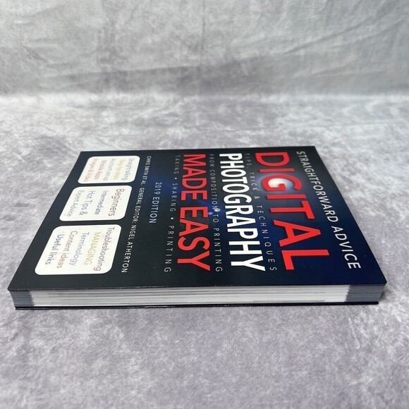 DIGITAL Photography Made Easy: Straightforward Advice 2019 Edition NEW - Picture 3 of 7